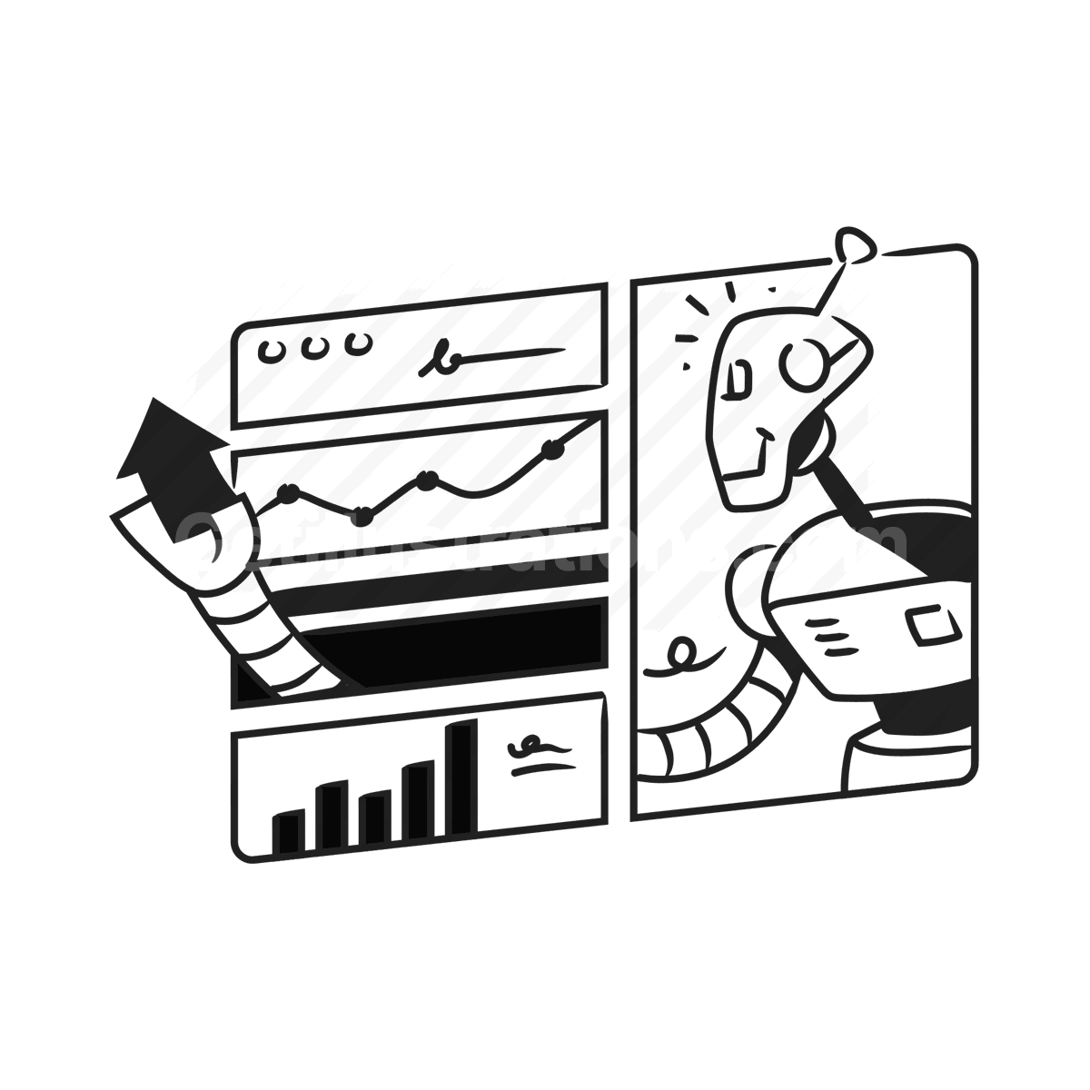 Business and Finance illustration preview image